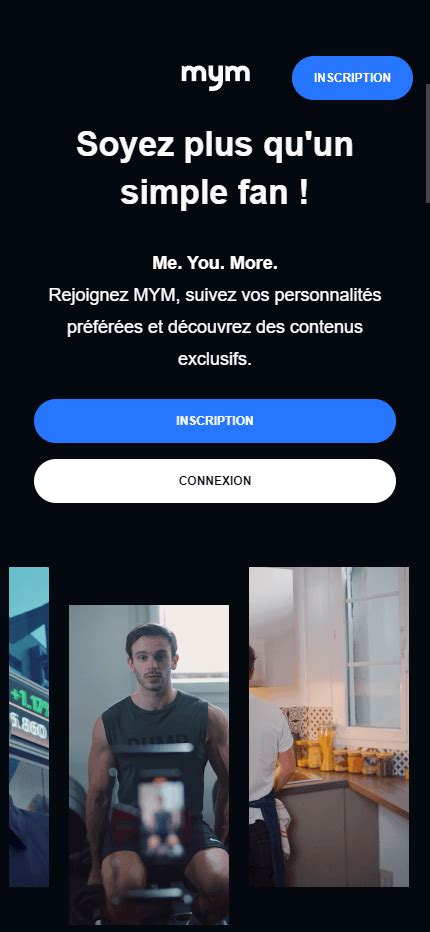 MYM for creators • Réseau social exclusif